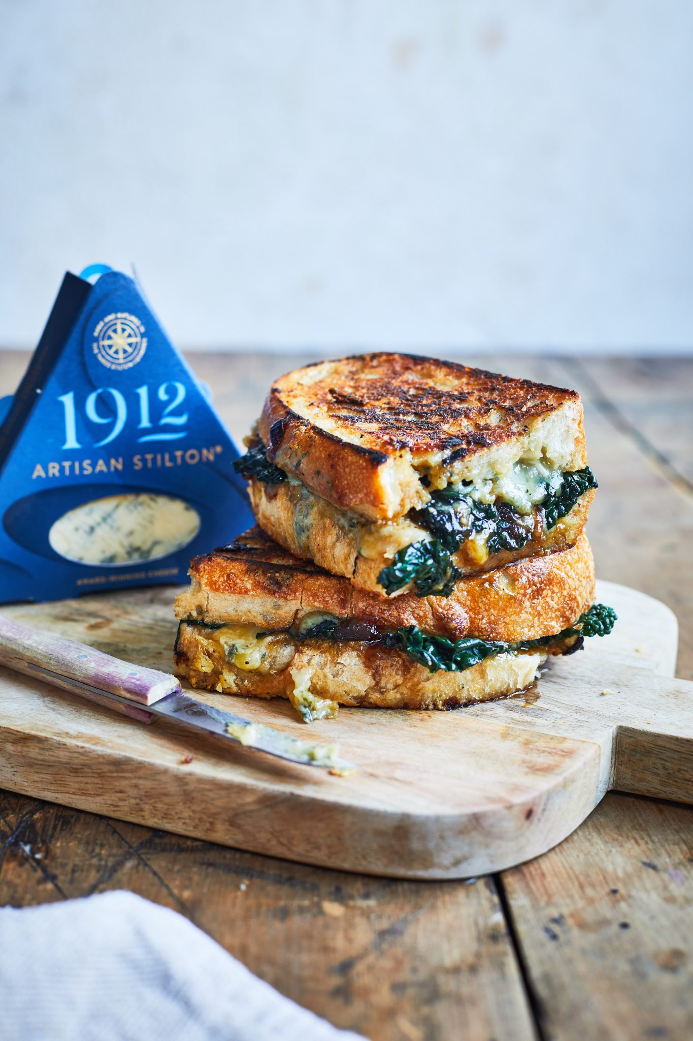 Blue Stilton® Recipes Epic Toastie With 1912 Stilton®